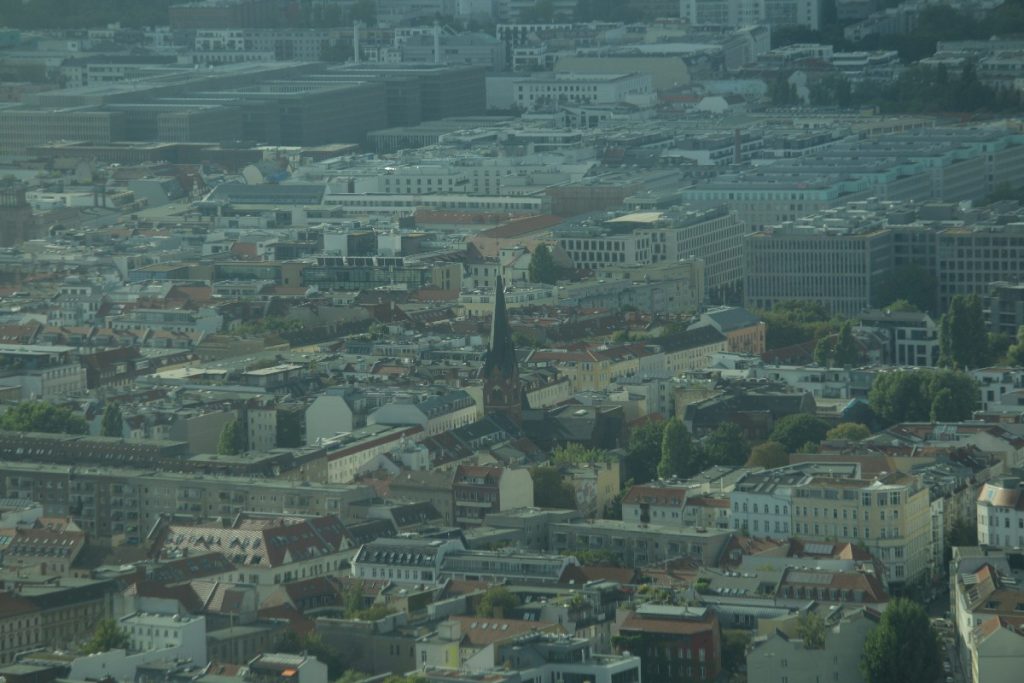 Vedere- Berlino- dalla -Torre - della - Televisione Vedere- Berlino- dalla -Torre - della - Televisione