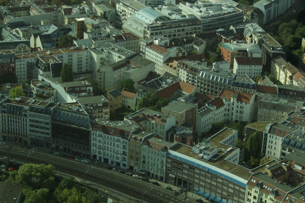 Vedere- Berlino- dalla -Torre - della - Televisione Vedere- Berlino- dalla -Torre - della - Televisione