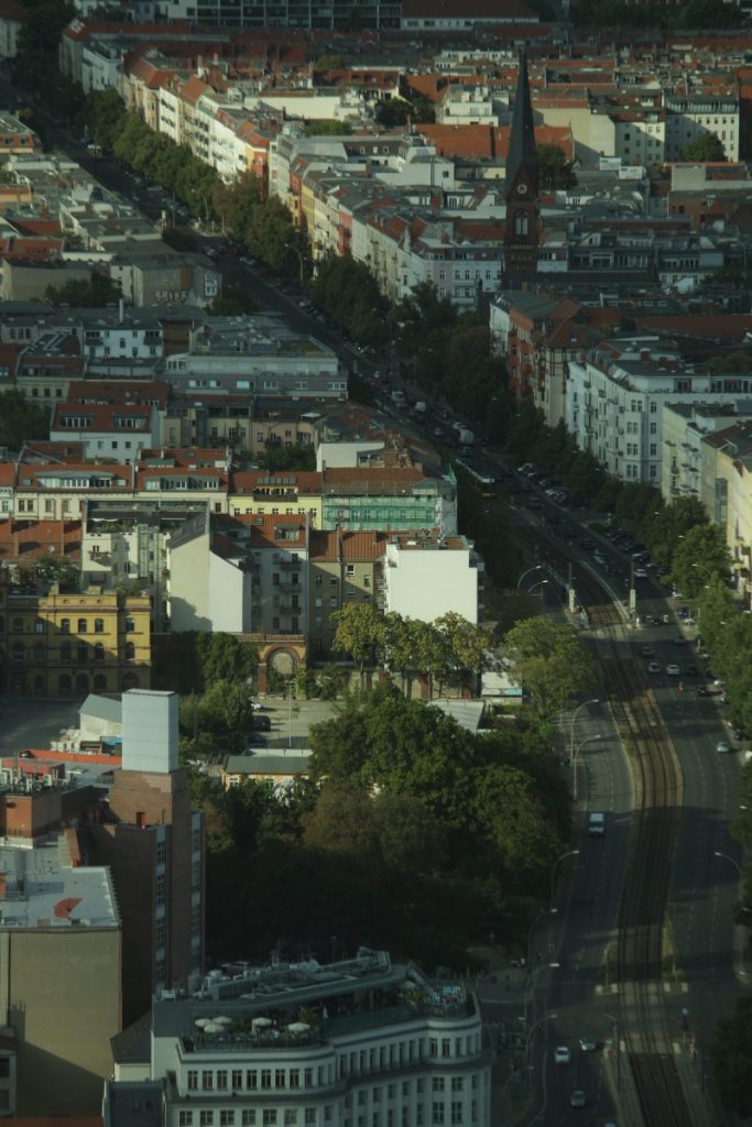 Vedere- Berlino- dalla -Torre - della - Televisione Vedere- Berlino- dalla -Torre - della - Televisione