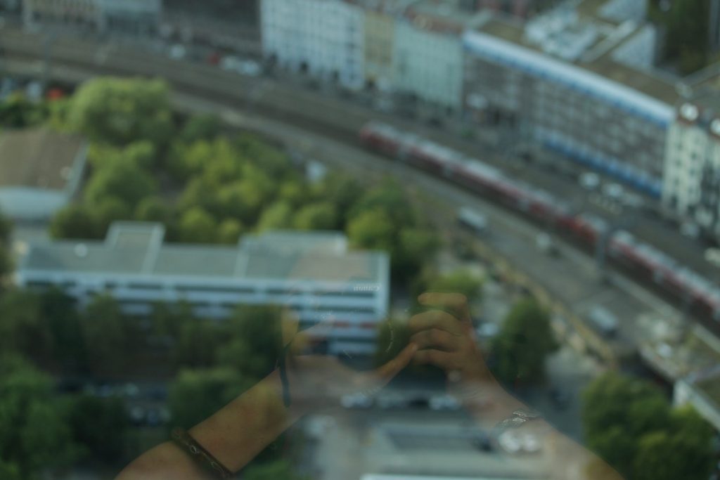 Vedere- Berlino- dalla -Torre - della - Televisione Vedere- Berlino- dalla -Torre - della - Televisione